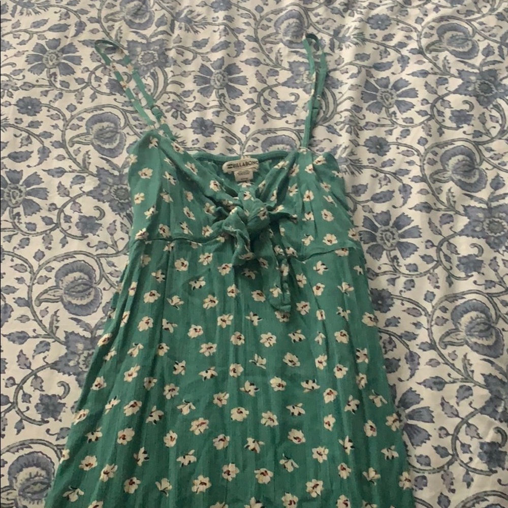 Billabong teal summer dress